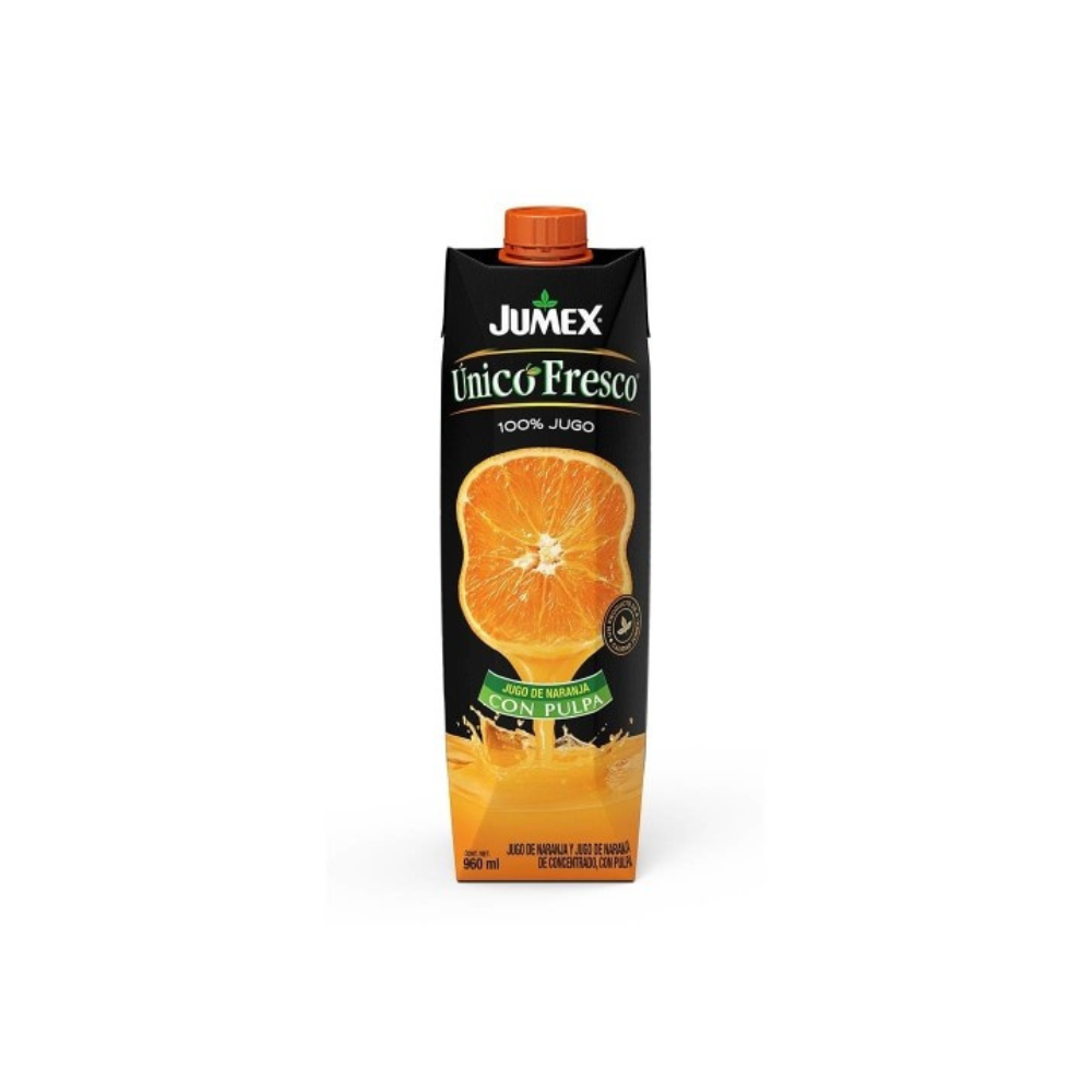 Jugo Unico Freco Naranja 1 Litro - Zona Verde