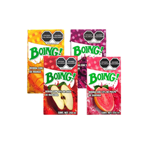 Boing 250 ml Sabores 24 piezas