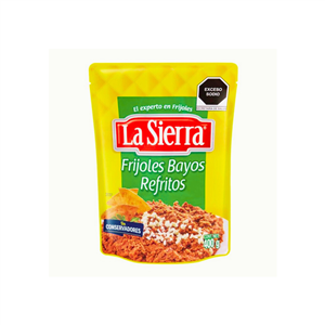 Frijoles Bayos Refritos La Sierra 400gr.