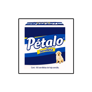 Servilletas Petalo 100pz