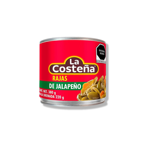 Rajas La Costeña 380gr.